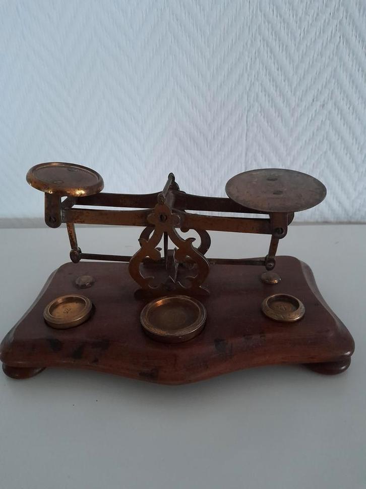 Ancienne balance à lettres ancienne du XIXe siècle, Antiquités & Art, Antiquités | Bureau & Affaires, Enlèvement ou Envoi