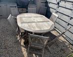 Tuinset, Tuin en Terras, Ophalen, Gebruikt, Eettafel, Hardhout
