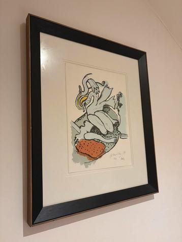 2 gesigneerde en genummerde litho’s Corneille, Enlèvement ou Envoi