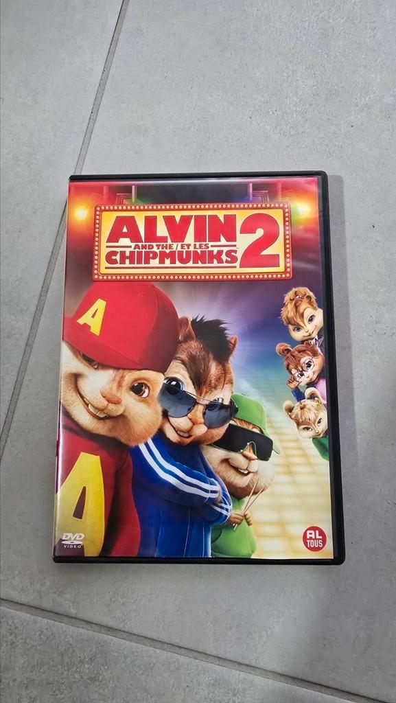 Alvin and the Chipmunks 2 DVD, Cd's en Dvd's, Dvd's | Tekenfilms en Animatie, Zo goed als nieuw, Ophalen of Verzenden