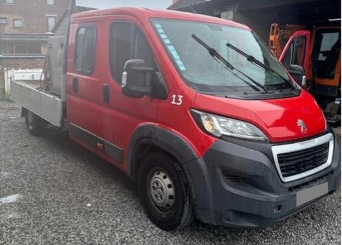 Kiepwagen, Auto's, Bestelwagens en Lichte vracht, Particulier, ABS, USB, Peugeot, Diesel, Euro 6, 5 deurs, Handgeschakeld, Rood