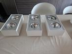 3 opbouwspots Philips ., Ophalen, Modern ., Metaal of Aluminium, Zo goed als nieuw
