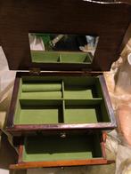 Boîte à bijoux en bois neuve jamais utilisé, Enlèvement, Comme neuf