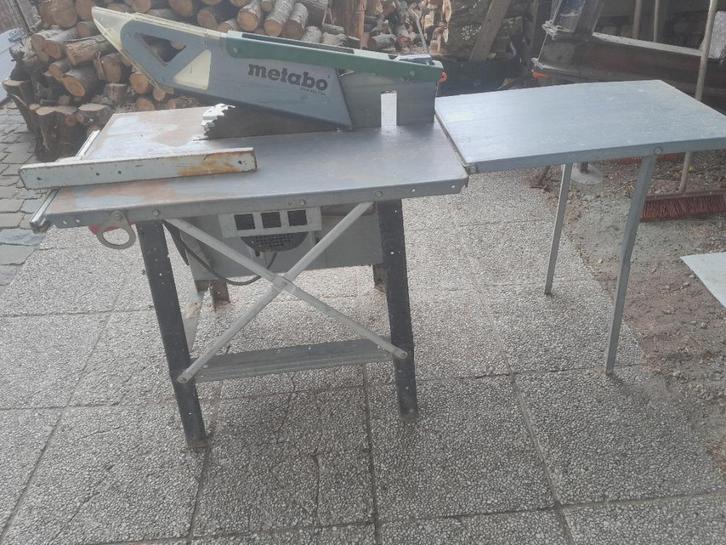 zaagtafel, Doe-het-zelf en Bouw, Gereedschap | Zaagmachines, Gebruikt, Cirkelzaag, 1200 watt of meer, 70 mm of meer, Ophalen