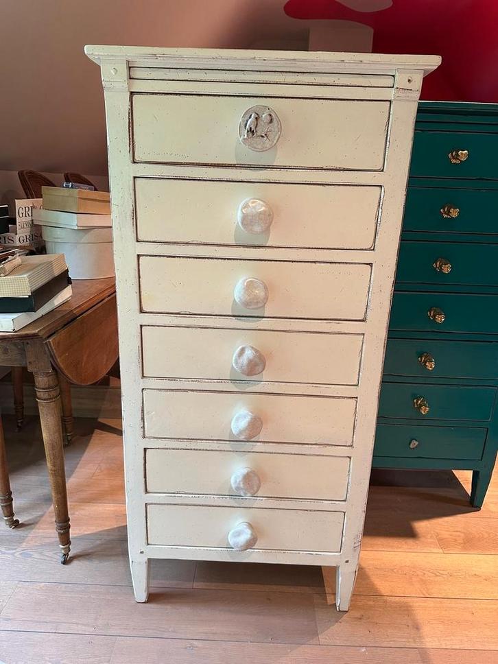 Dressoir met 7 laden (doordeweeks), Huis en Inrichting, Kasten | Ladekasten, Zo goed als nieuw, Ophalen