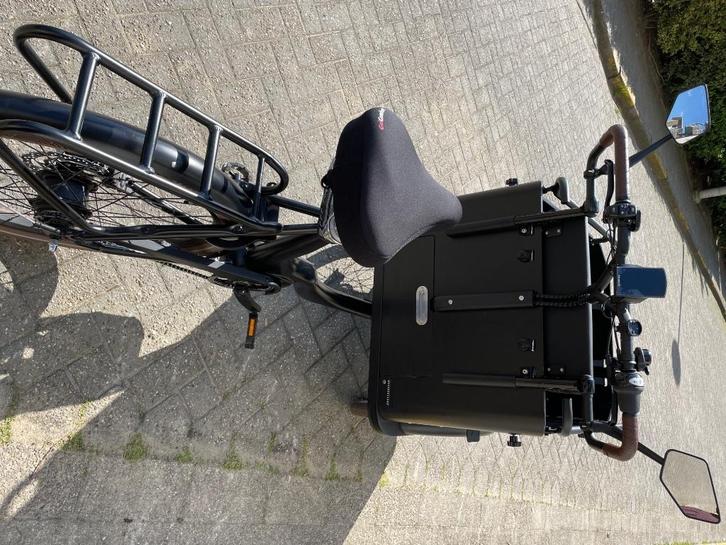 Elektrische bakfiets Cangoo Keewee, Fietsen en Brommers, Fietsen | Dames | Moederfietsen, Zo goed als nieuw, Overige merken, Versnellingen