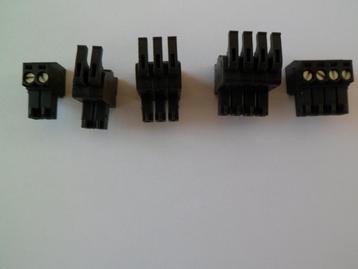 Connectors RiaCon, SpringCon, Phoenix, meerpoling: 2,3,4.... beschikbaar voor biedingen