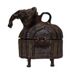 Bronzen olifanten kistje., Antiek en Kunst, Ophalen of Verzenden, Brons