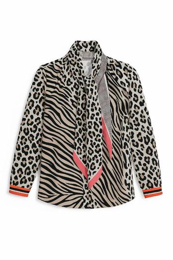 Marc Cain blouse met dierenprint maat 36/38 beschikbaar voor biedingen