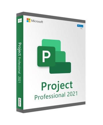 Microsoft Project 2021 Pro-licentie voor 1 pc
