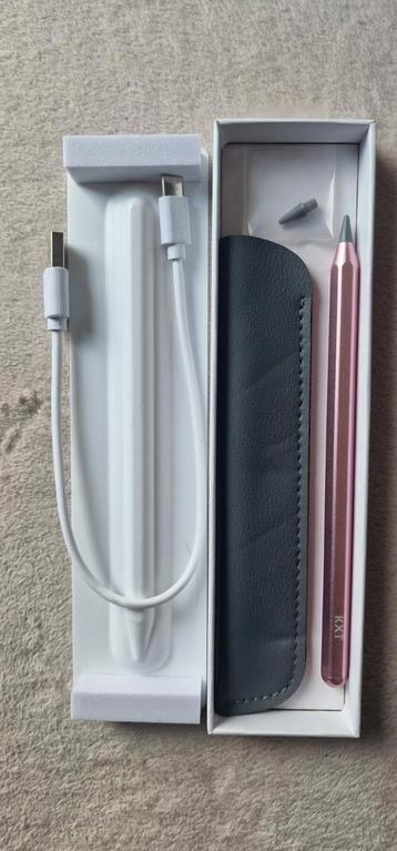 ️ Roze stylus pen voor iPad – inclusief accessoires | nieuw beschikbaar voor biedingen