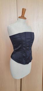 Corset top taille S/M de chez H&M, Taille 36 (S), Noir, Sans manches, Porté