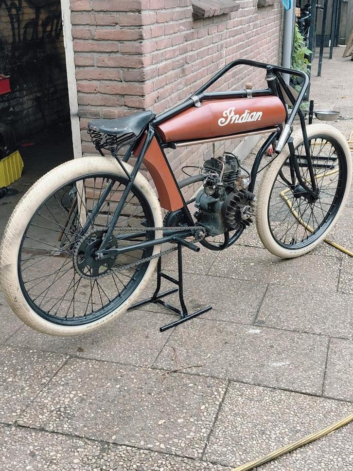 Indian Board Track Racer Replica boardtracker uniek, Fietsen en Brommers, Brommers | Oldtimers, Ophalen