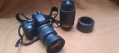 Nikon d5100+standaardlens 18-55 en zoomlens 55-200, Audio, Tv en Foto, Fotocamera's Digitaal, Zo goed als nieuw, Nikon, Ophalen