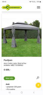Paviljoen...nieuw!!. 3x4m., Jardin & Terrasse, Tonnelles, Enlèvement, Pavillon, Neuf