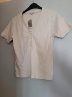 Nouvelles blouse avec un cole ouvert taille M, Enlèvement ou Envoi, Neuf, Taille 38/40 (M), Beige