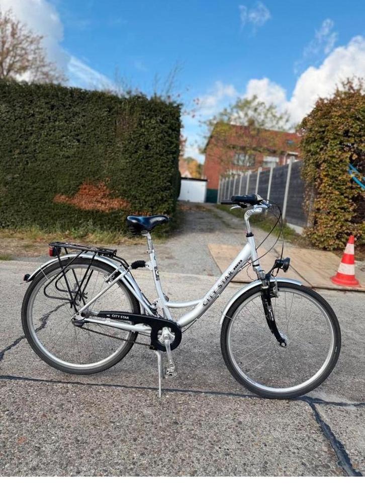 Damesfiets Citystar 7 versnellingen RIJKLAAR, Fietsen en Brommers, Fietsen | Dames | Moederfietsen, Gebruikt, Versnellingen, Ophalen