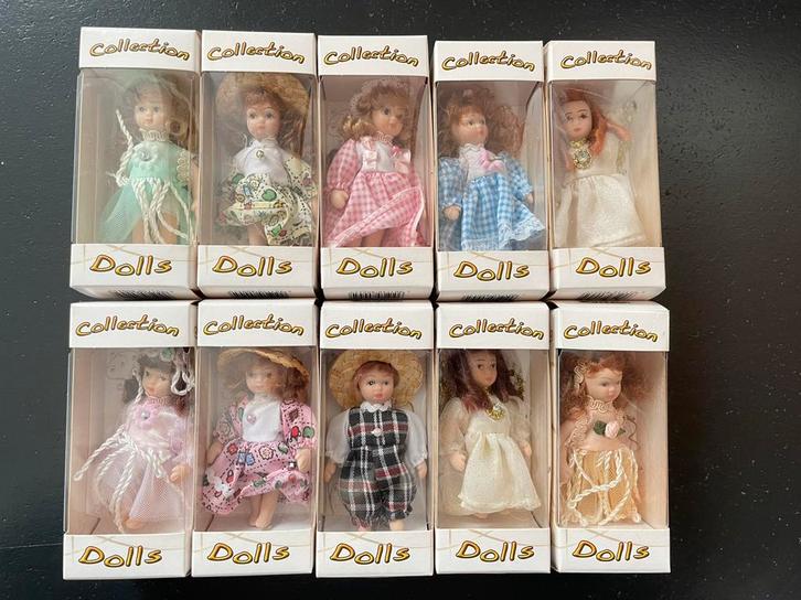 Collectie porseleinen popjes 4€/stuk, Verzamelen, Poppen, Nieuw, Ophalen of Verzenden