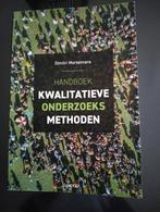 kwalitatieve onderzoeksmethoden, Boeken, Ophalen of Verzenden, Zo goed als nieuw, Hogeschool, Dimitri Mortelmans