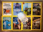 National Geographic - 2011 - 8 edities + kaart - als NIEUW, Ophalen of Verzenden, Zo goed als nieuw