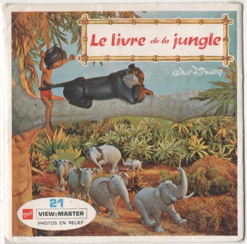 View-master Het Jungleboek B 361 FR, Antiek en Kunst, Antiek | Speelgoed, Ophalen of Verzenden