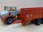 SIKU vrachtwagen met aanhanger(kipper) 21cm, Ophalen of Verzenden, Gebruikt