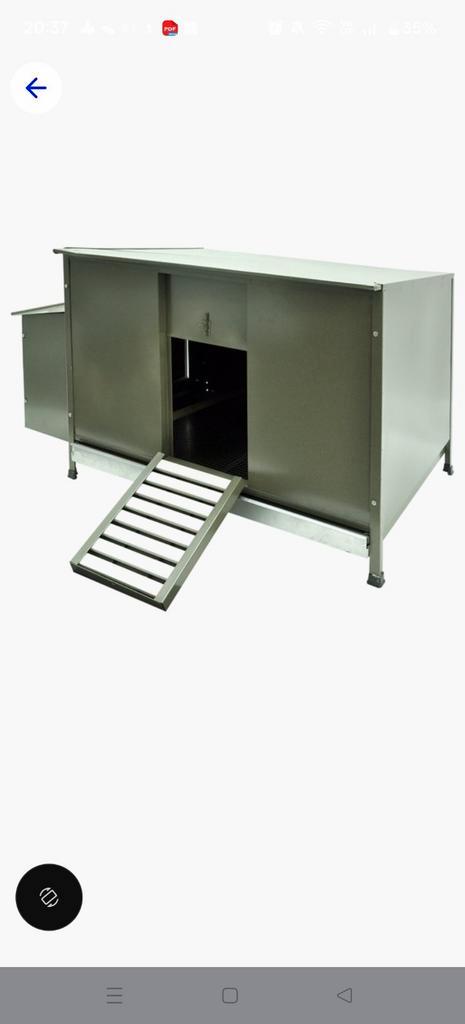 Kippenhok, Dieren en Toebehoren, Pluimvee | Toebehoren, Gebruikt, Overige typen, Ophalen