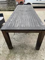 Tuintafel, Ophalen, Gebruikt, Rechthoekig, Hout