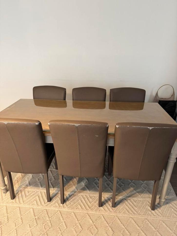 Eetkamerset, Huis en Inrichting, Complete eetkamers, Gebruikt, Ophalen