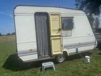 Caravan adria prima 350, Caravans en Kamperen, Standaardzit, Particulier, Adria, Uitbouw voortent