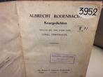 Albrecht. Rodenbach. Keurgedichten 1919, Ophalen of Verzenden, Zo goed als nieuw