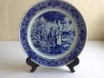 ASSIETTE DÉCORATIVE ANCIENNE BLEUE DE DELFT, Enlèvement ou Envoi