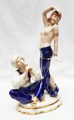 Royal Dux - Statue en porcelaine., Antiquités & Art, Enlèvement ou Envoi