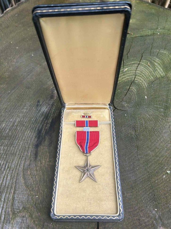Amerikaanse bronzen ster medaille uit de Tweede Wereldoorlog, Verzamelen, Militaria | Tweede Wereldoorlog, Overige soorten, Ophalen of Verzenden