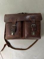 Ruitertas, Handtassen en Accessoires, Tassen | Schooltassen, Gebruikt, Bruin, Aktetas of Boekentas, Ophalen of Verzenden