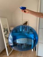 Suspension Kartell FL/Y bleue, Huis en Inrichting, Lampen | Hanglampen, Minder dan 50 cm, Gebruikt, Ophalen