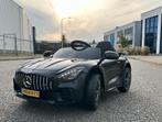 Mercedes GT-R AMG zwart 12V RC / Leder / Rubberband en MP3, Ophalen of Verzenden, Nieuw