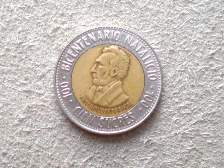 munten Ecuador numismatiek, Postzegels en Munten, Munten | Amerika, Losse munt, Zuid-Amerika, Ophalen of Verzenden