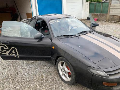 Ancêtre Toyota Célica t18 1.6 sti, Auto's, Toyota, Particulier, Celica, Lederen bekleding, Benzine, 3 deurs, Handgeschakeld, Zwart