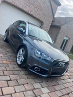 AUDI A1 1.6 TDI ALLINE, Auto's, Audi, Euro 5, A1, Zwart, Leder en Stof