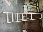Retro trapladder, Doe-het-zelf en Bouw, Ladders en Trappen, 2 tot 4 meter, Ladder, Gebruikt, Ophalen