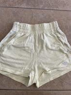 sportbroek - adidas -Yellow Striped Cotton Sweat Shorts - ma, Kleding | Dames, Ophalen of Verzenden, Zo goed als nieuw