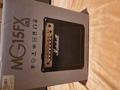 Marshall MG15FX Gold - 15 Watt gitaarversterker, Muziek en Instrumenten, Effecten, Zo goed als nieuw, Chorus, Reverb, Ophalen
