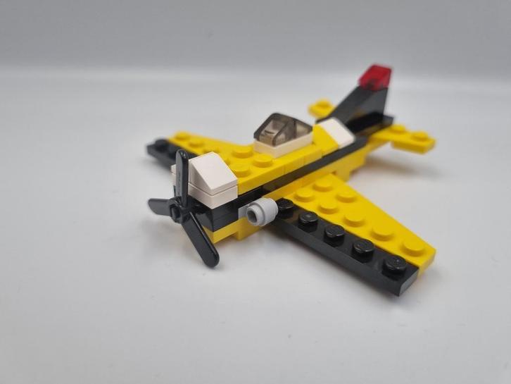 Lego Creator 7808 Yellow Airplane, Kinderen en Baby's, Speelgoed | Duplo en Lego, Zo goed als nieuw, Lego, Complete set, Ophalen of Verzenden