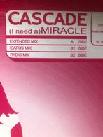 Cascade ( I need a ) Miracle, CD & DVD, Vinyles | Dance & House, Comme neuf, 12 pouces, Enlèvement ou Envoi, Techno ou Trance