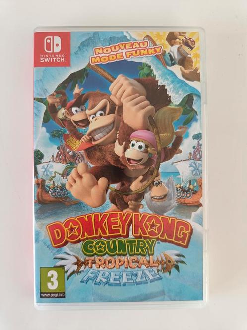 Donkey Kong Country : Tropical Freeze, Consoles de jeu & Jeux vidéo, Jeux | Nintendo Switch, Neuf, Plateforme, 2 joueurs, À partir de 3 ans