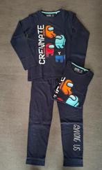 Pyjama 'among us', maat 170, 2 stuks beschikbaar, Enlèvement ou Envoi, Comme neuf, Garçon, Vêtements de nuit ou Sous-vêtements