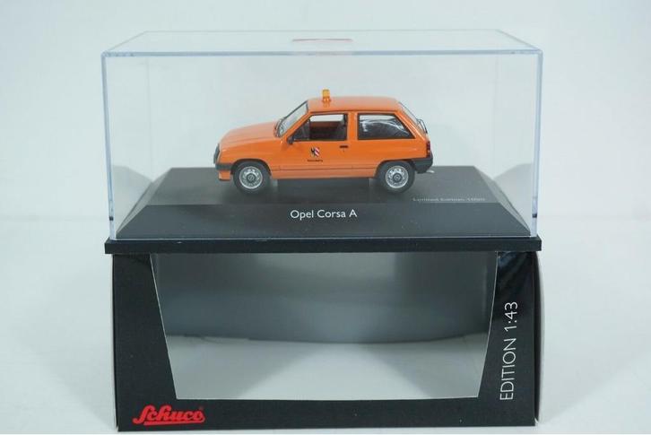 1:43 Schuco Opel Corsa A Stadt Nürnberg 1v1000 pcs., Hobby & Loisirs créatifs, Voitures miniatures | 1:43, Comme neuf, Voiture