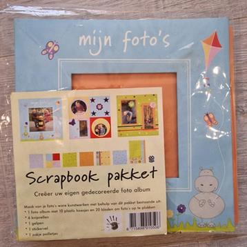Scrapbook pakket foto album baby jongen beschikbaar voor biedingen