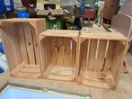 houten krat:2 stuks, Ophalen, Minder dan 50 cm, Gebruikt, Minder dan 50 cm